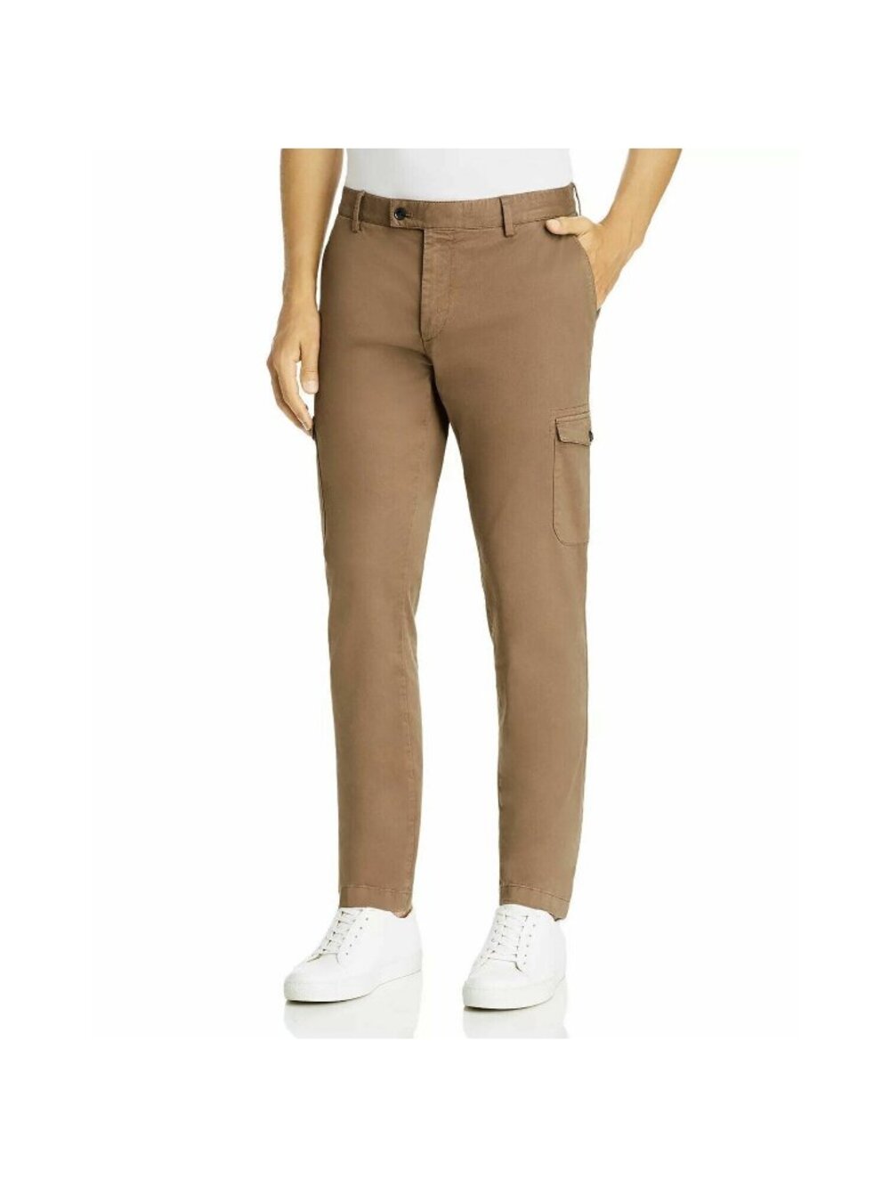 Dylan Gray Mens Classic Fit Cargo Pants Brown Size 32 Regular MSRP $148